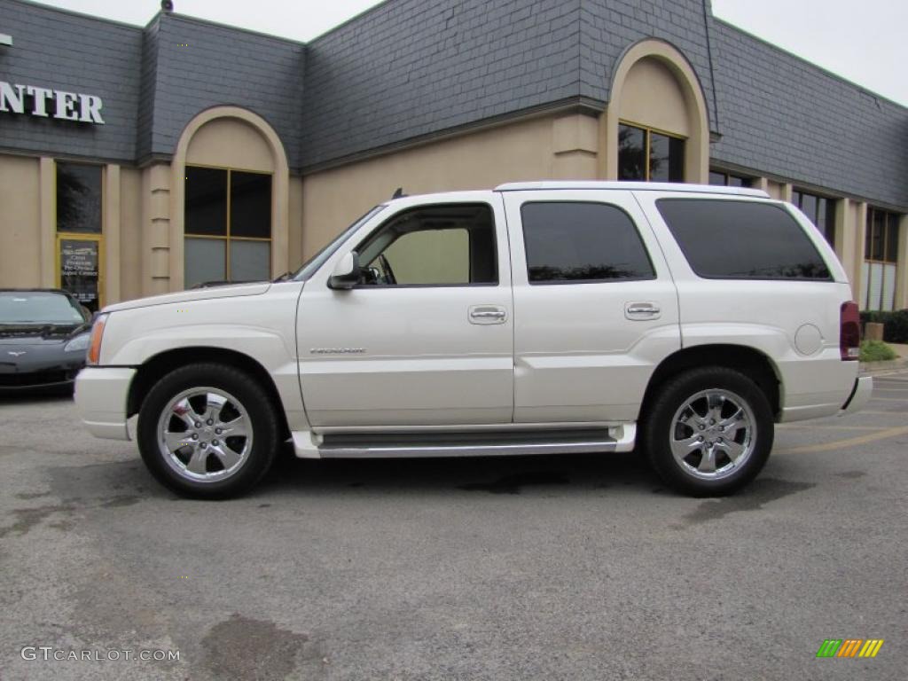 2006 Escalade AWD - White Diamond / Shale photo #4
