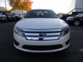 2011 White Platinum Tri-Coat Ford Fusion SE  photo #7