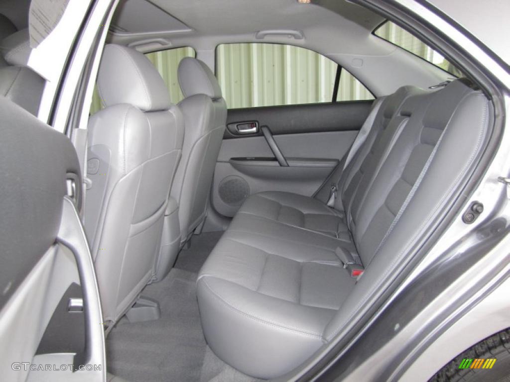 Gray Interior 2008 Mazda MAZDA6 i Grand Touring Sedan Photo #40346562