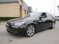 2009 Jet Black BMW 5 Series 535i Sedan  photo #3