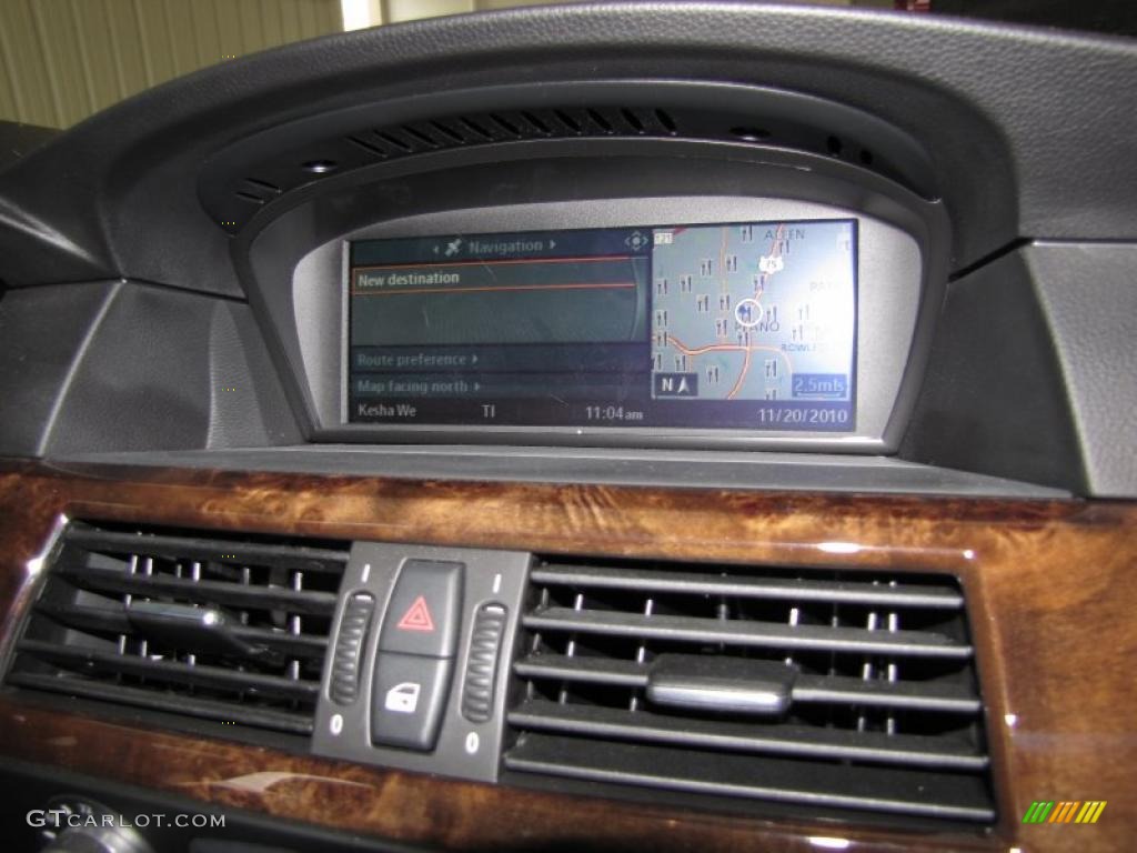 2009 BMW 5 Series 535i Sedan Navigation Photos