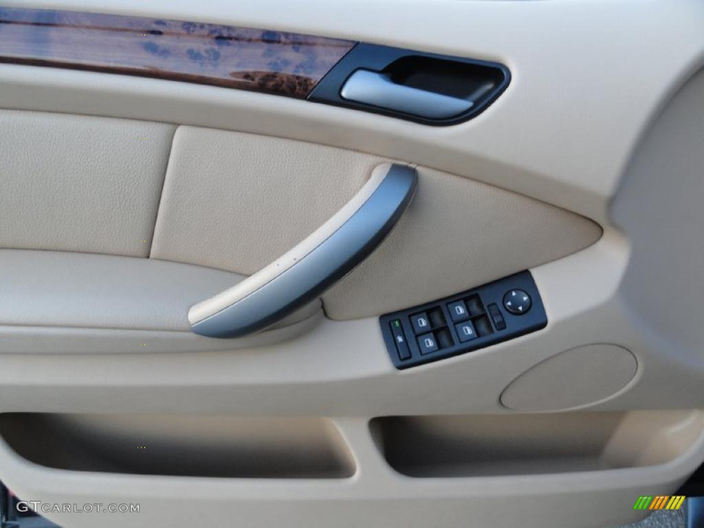 2006 BMW X5 3.0i Beige Door Panel Photo #40347422