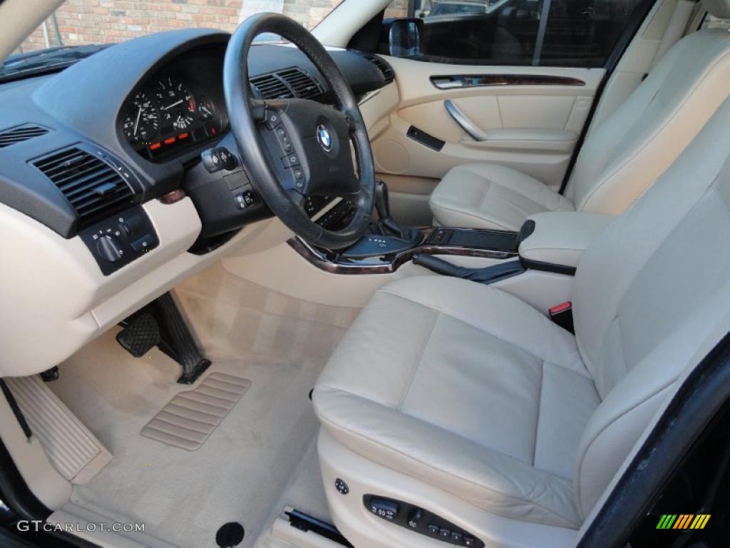 Beige Interior 2006 BMW X5 3.0i Photo #40347446
