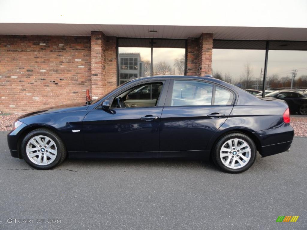 Monaco Blue Metallic 2007 BMW 3 Series 328xi Sedan Exterior Photo #40347574