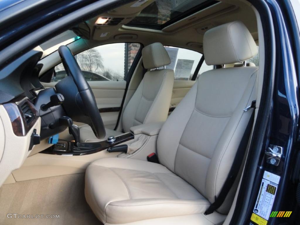 Beige Interior 2007 BMW 3 Series 328xi Sedan Photo #40347682