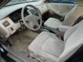 Ivory 2001 Honda Accord LX Sedan Interior Color