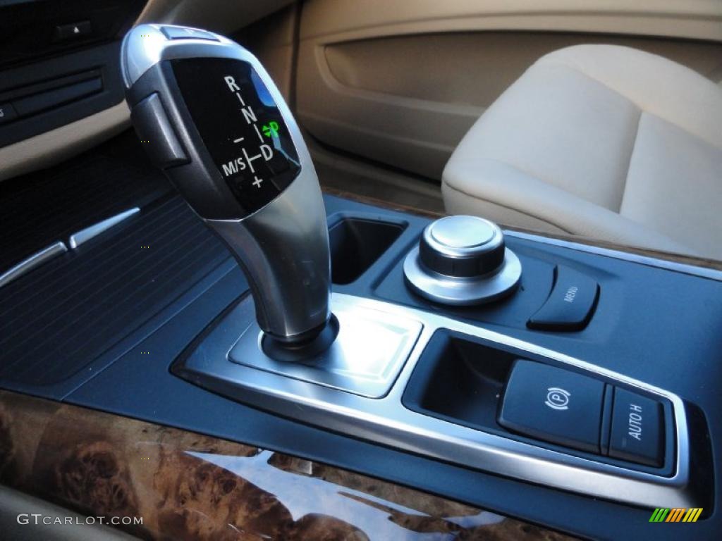 2008 X5 3.0si - Black Sapphire Metallic / Sand Beige photo #16