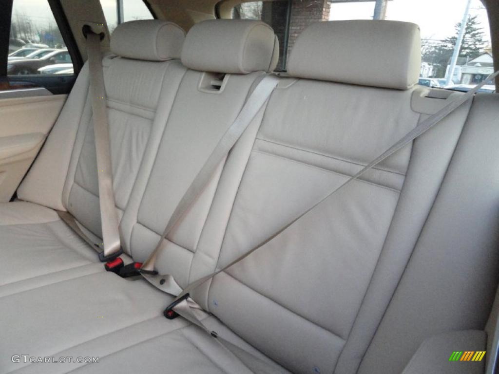 2008 X5 3.0si - Black Sapphire Metallic / Sand Beige photo #17