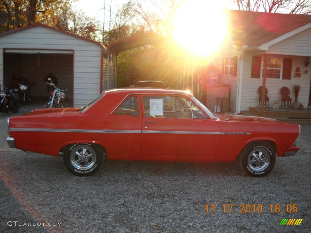 1967 Fairlane 500 XL 2 Door Hardtop - Red / Red photo #48