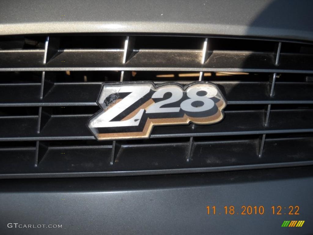 1981 Camaro Z28 Coupe - Charcoal / Gray photo #5