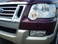 2008 Dark Cherry Metallic Ford Explorer Eddie Bauer  photo #7