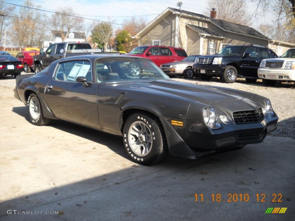 1981 Camaro Z28 Coupe - Charcoal / Gray photo #6