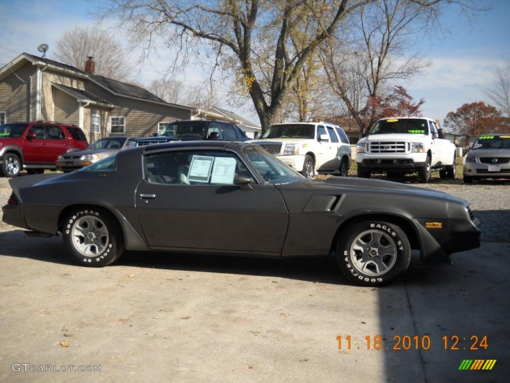 1981 Camaro Z28 Coupe - Charcoal / Gray photo #8