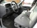 Medium Graphite 2001 Ford F150 XLT SuperCrew 4x4 Interior Color