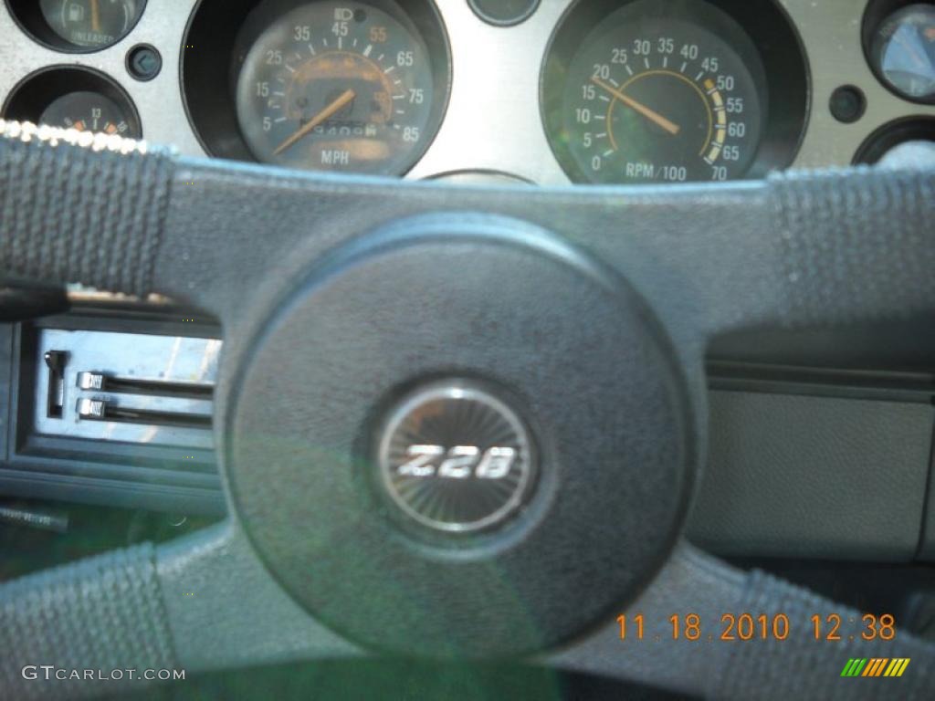 1981 Camaro Z28 Coupe - Charcoal / Gray photo #40