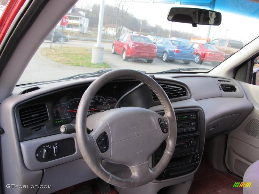 2000 Windstar LX - Toreador Red Metallic / Medium Graphite photo #7