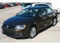 2011 Toffee Brown Metallic Volkswagen Jetta SEL Sedan  photo #3