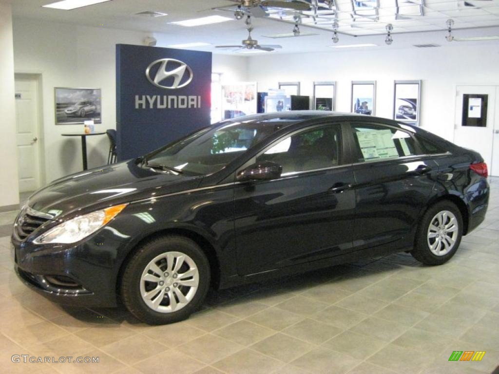 2011 Sonata GLS - Pacific Blue Pearl / Gray photo #1