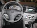 Gray 2011 Hyundai Accent GS 3 Door Dashboard