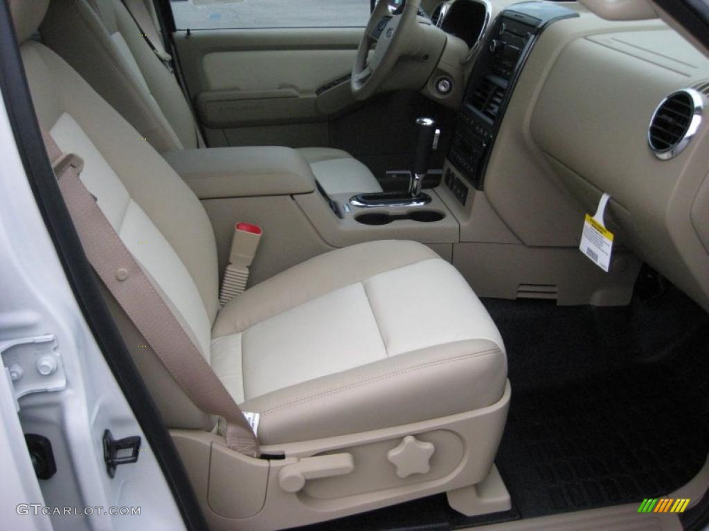 Camel/Sand Interior 2010 Ford Explorer Sport Trac Limited 4x4 Photo #40351926