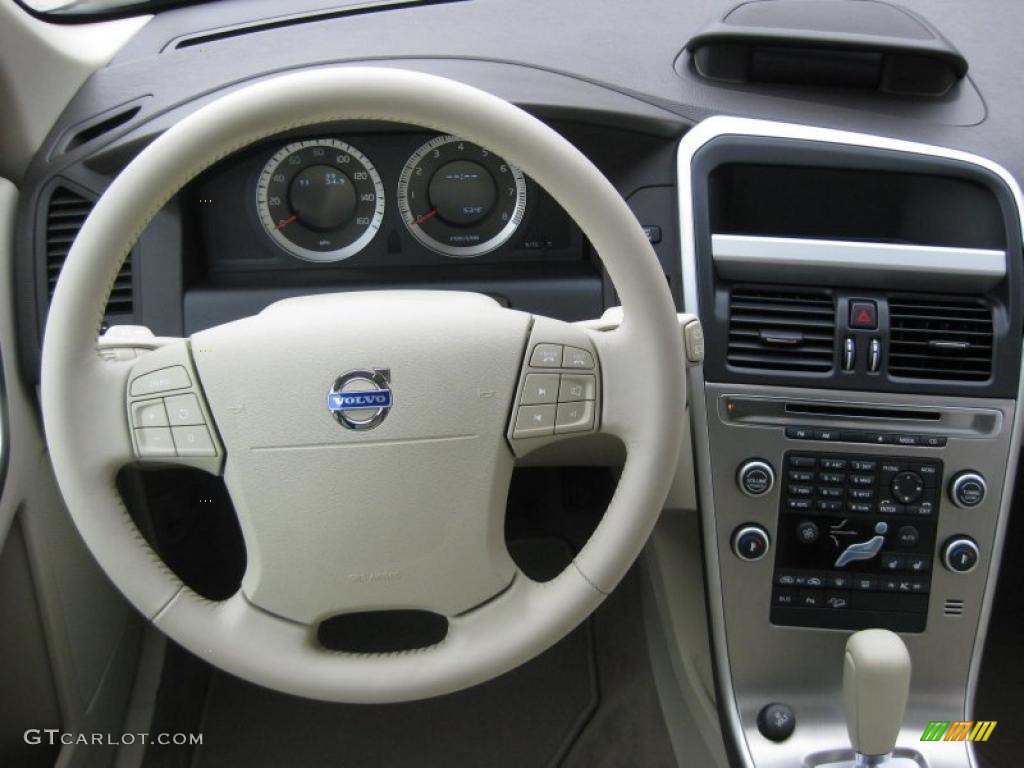 2010 Volvo XC60 T6 AWD Sandstone Dashboard Photo #40352194