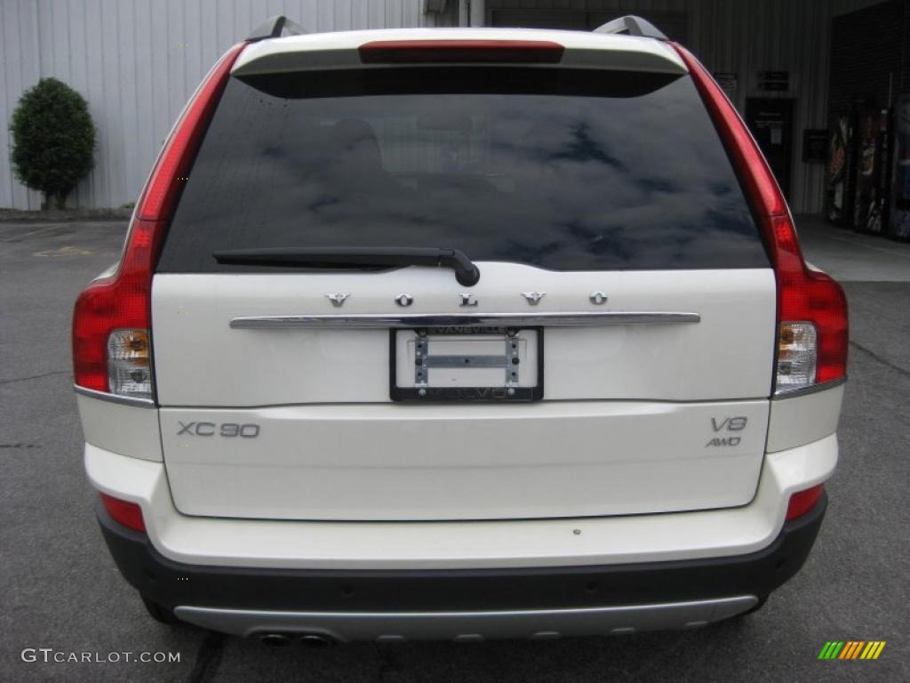 2010 XC90 V8 AWD - White Pearl Metallic / Soft Beige photo #7