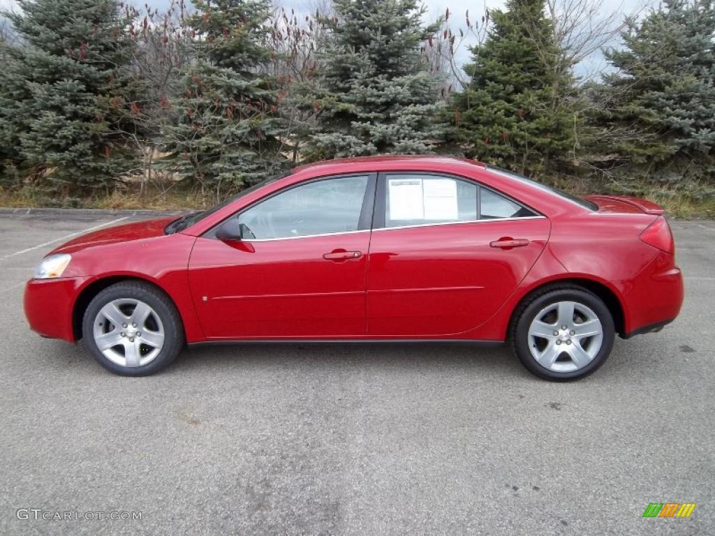 2007 G6 Sedan - Crimson Red / Ebony photo #1