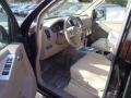 Cafe Latte 2011 Nissan Pathfinder Silver 4x4 Interior Color