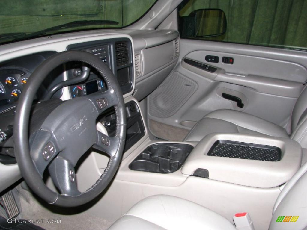 2005 Sierra 2500HD SLT Crew Cab 4x4 - Silver Birch Metallic / Pewter photo #17