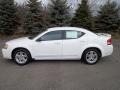 2010 Stone White Dodge Avenger SXT  photo #15