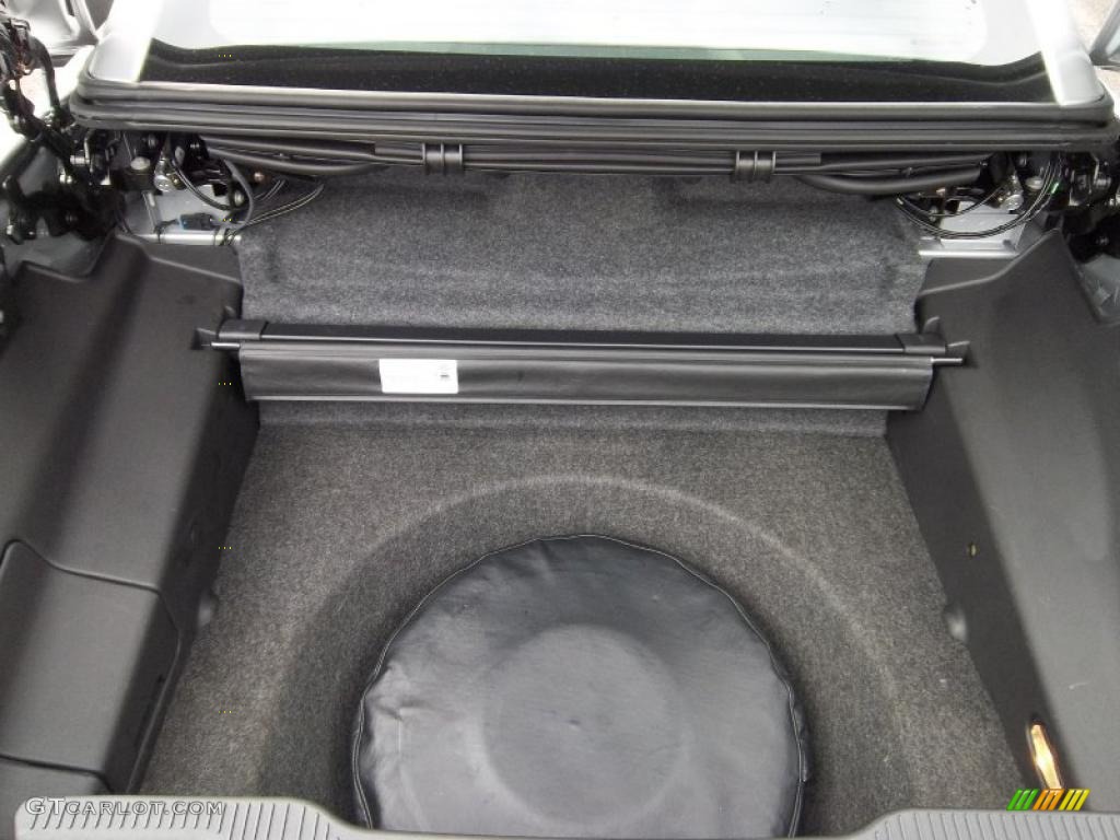 2009 Pontiac G6 GT Convertible Trunk Photos