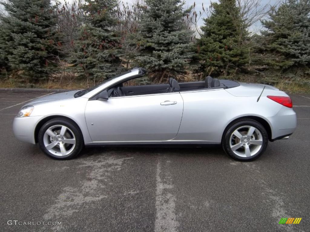 Quicksilver Metallic 2009 Pontiac G6 GT Convertible Exterior Photo #40356949