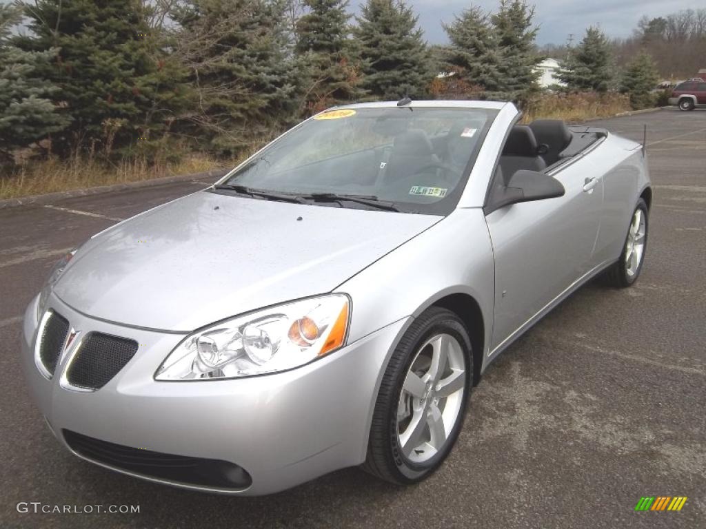 Quicksilver Metallic 2009 Pontiac G6 GT Convertible Exterior Photo #40356981