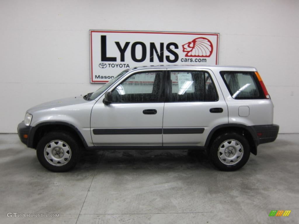 1999 CR-V LX 4WD - Sebring Silver Metallic / Charcoal photo #7