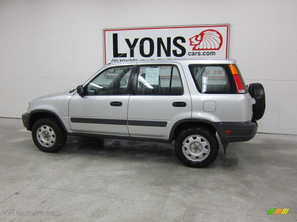 1999 CR-V LX 4WD - Sebring Silver Metallic / Charcoal photo #30