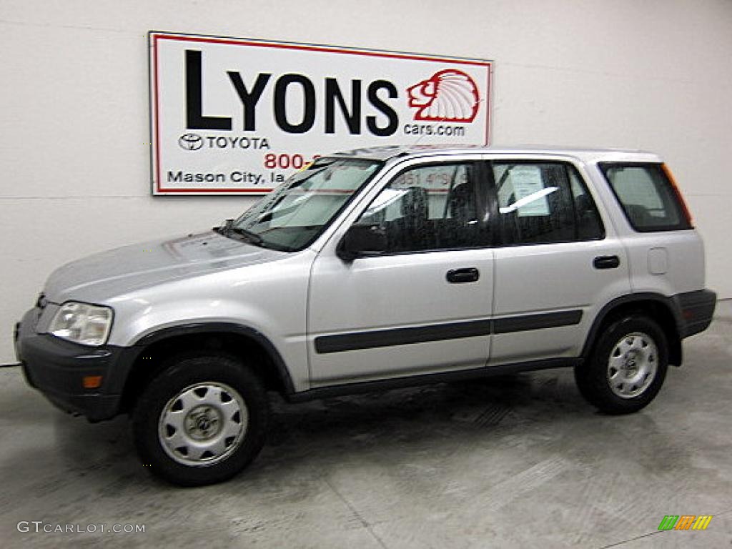1999 CR-V LX 4WD - Sebring Silver Metallic / Charcoal photo #31