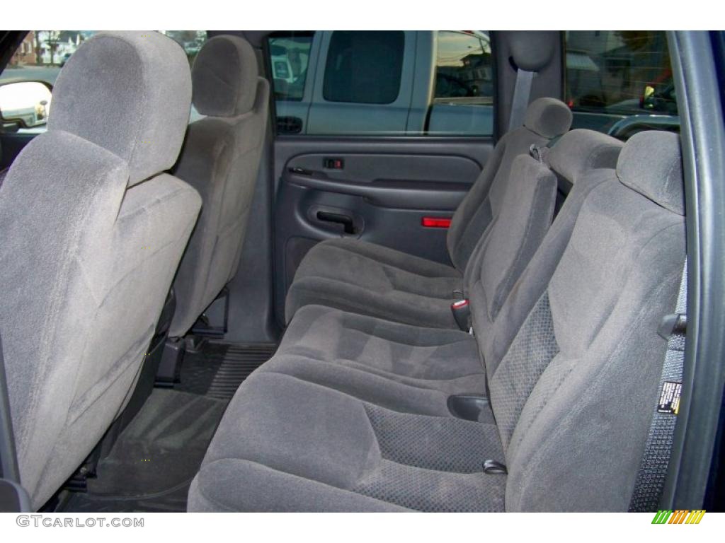 2005 Silverado 1500 Z71 Crew Cab 4x4 - Dark Blue Metallic / Dark Charcoal photo #8