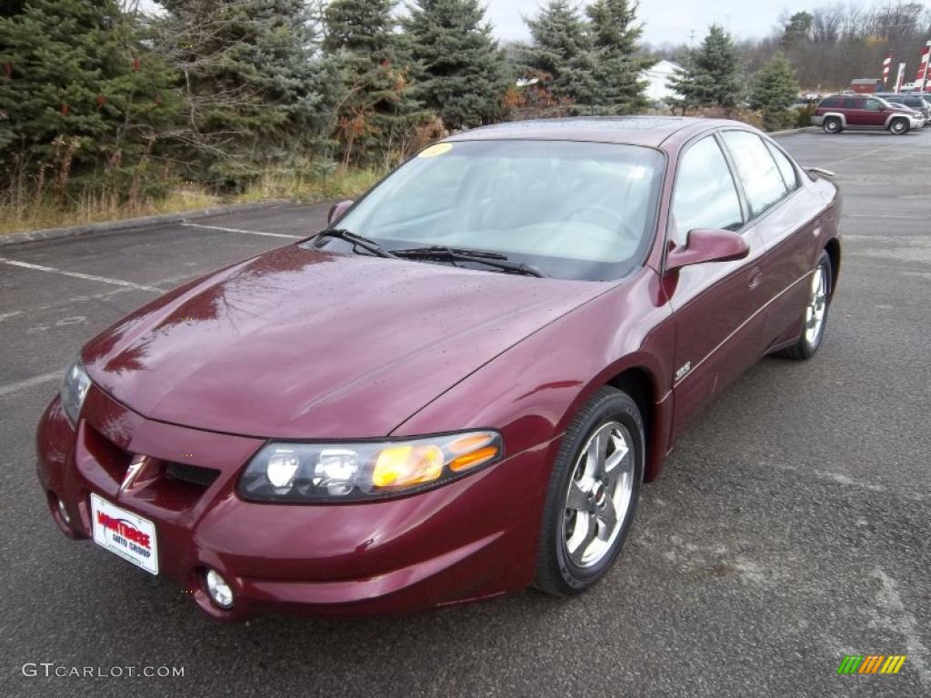 Maple Red Metallic 2002 Pontiac Bonneville SLE Exterior Photo #40358617