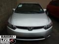 2007 Alabaster Silver Metallic Honda Civic LX Coupe  photo #2
