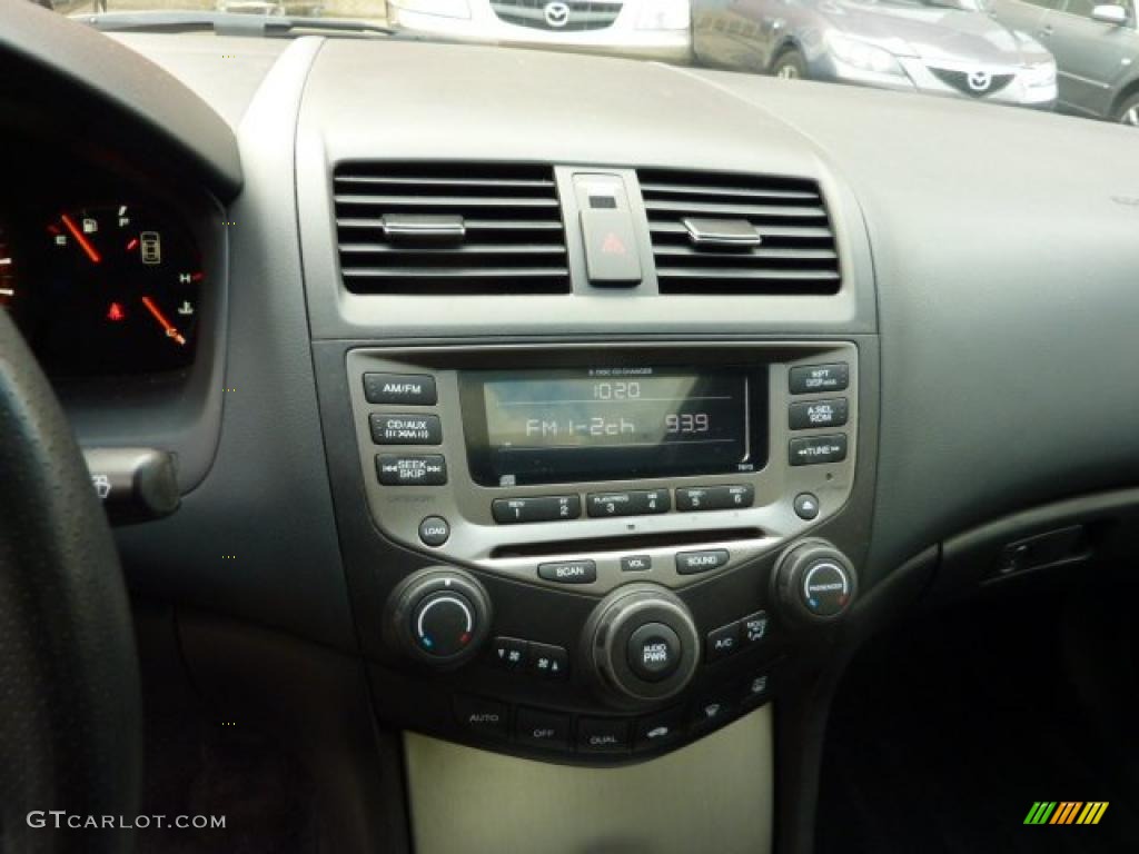2006 Accord EX V6 Coupe - Nighthawk Black Pearl / Black photo #9
