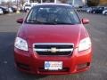 2010 Sport Red Chevrolet Aveo LT Sedan  photo #2