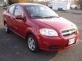 2010 Sport Red Chevrolet Aveo LT Sedan  photo #3