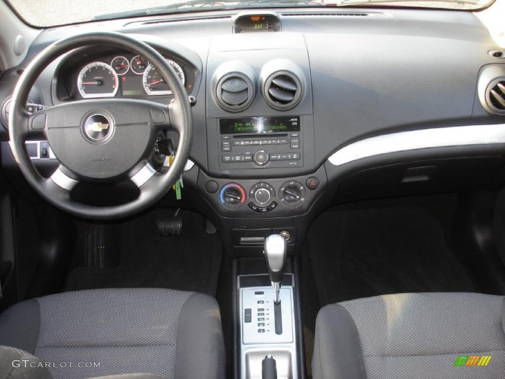 2010 Aveo LT Sedan - Sport Red / Charcoal photo #12