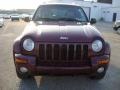 2002 Dark Garnet Red Pearlcoat Jeep Liberty Limited 4x4  photo #3