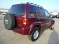 2002 Dark Garnet Red Pearlcoat Jeep Liberty Limited 4x4  photo #8