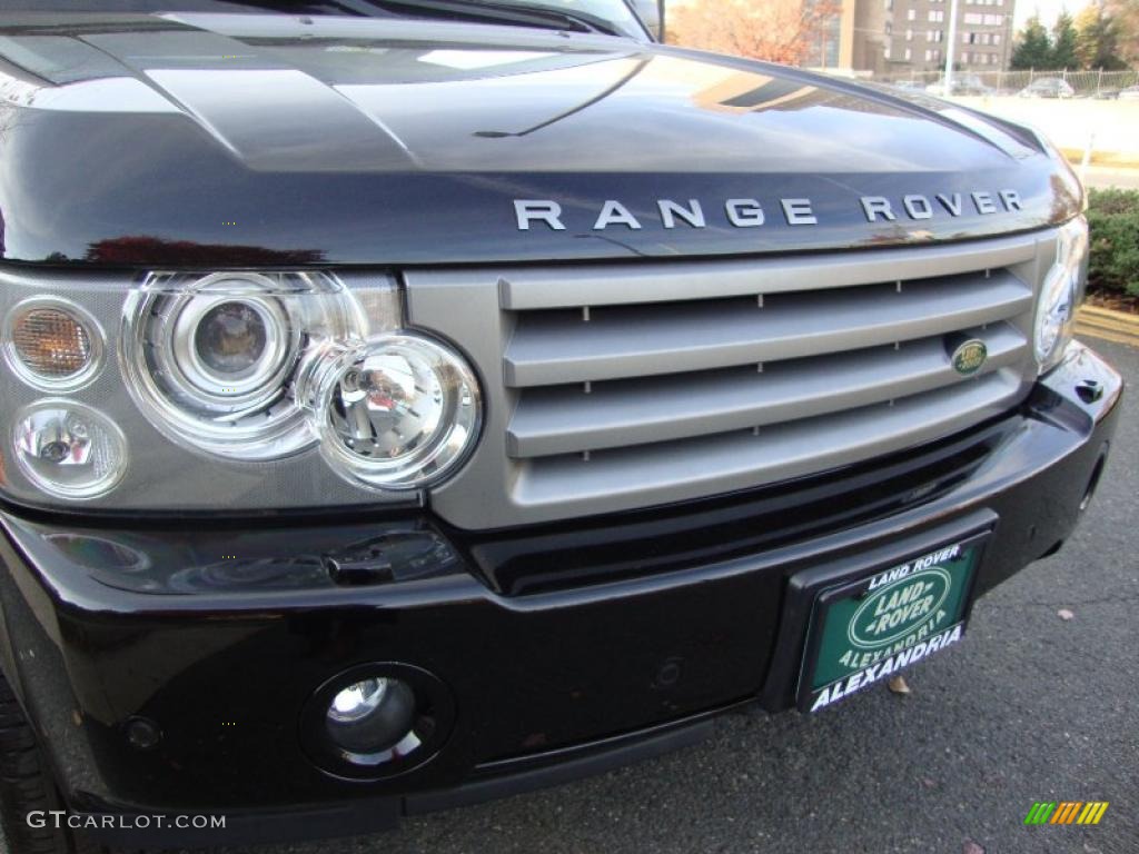 2007 Range Rover HSE - Java Black Pearl / Sand/Jet photo #10