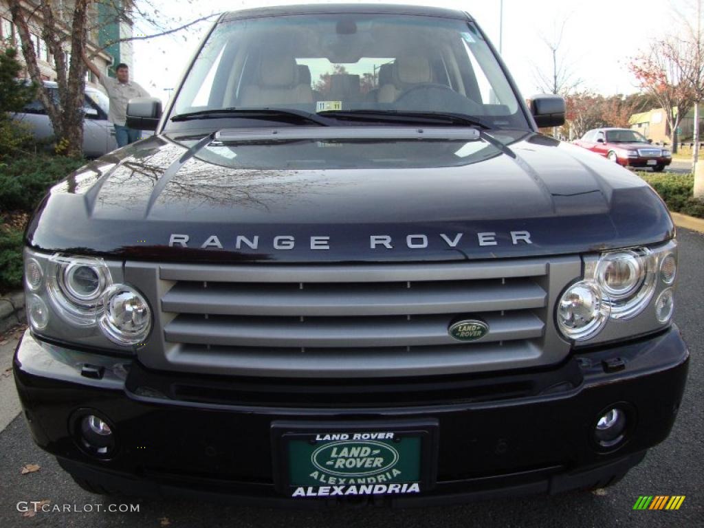 2007 Range Rover HSE - Java Black Pearl / Sand/Jet photo #11