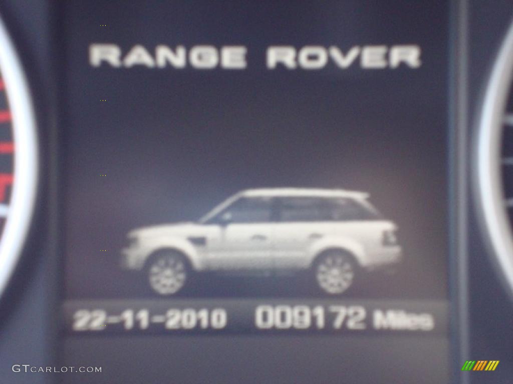 2010 Range Rover Sport Supercharged - Alaska White / Ivory-Ocean Alcantara/Ocean Stitching photo #14