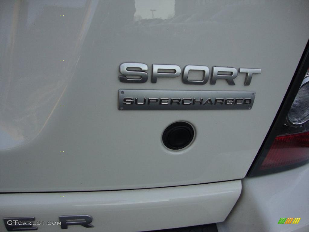 2010 Range Rover Sport Supercharged - Alaska White / Ivory-Ocean Alcantara/Ocean Stitching photo #27