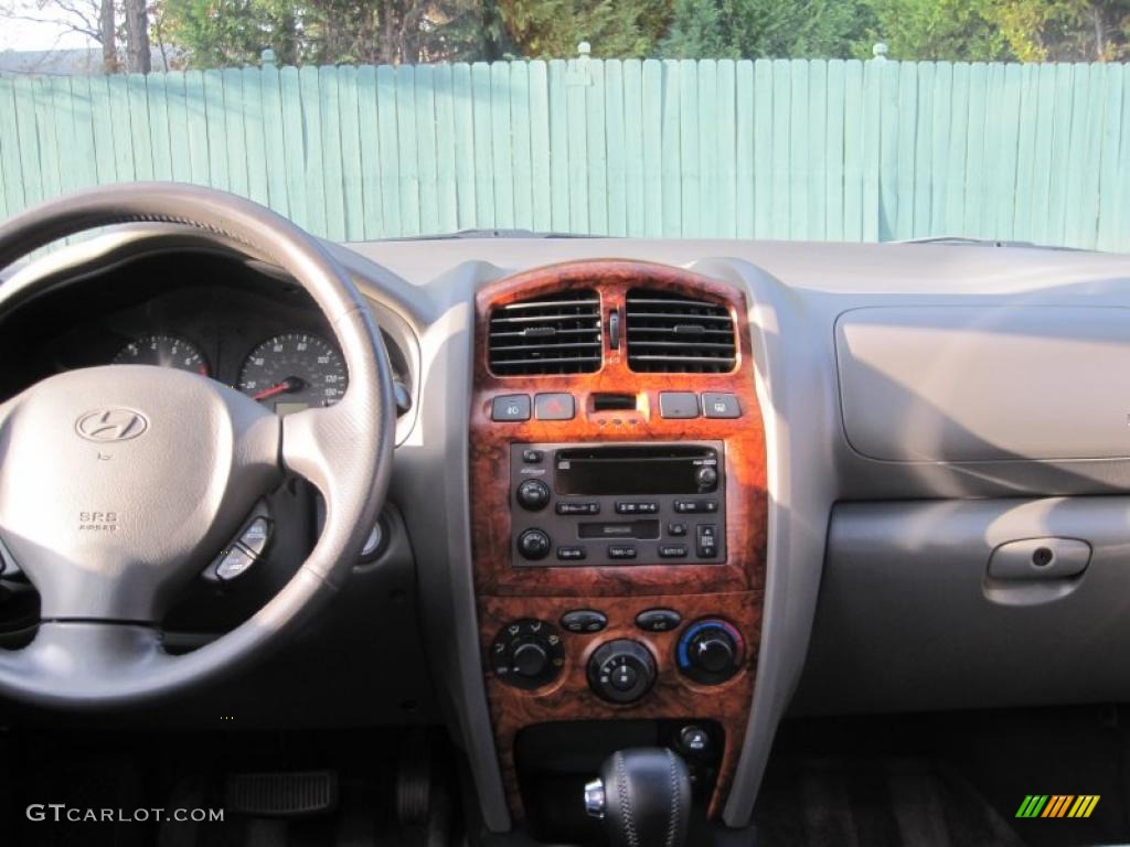 2003 Santa Fe GLS - Pewter / Gray photo #2